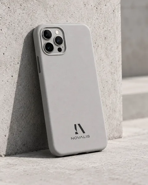 Telefoonhoes met de verticale merkcombinatie