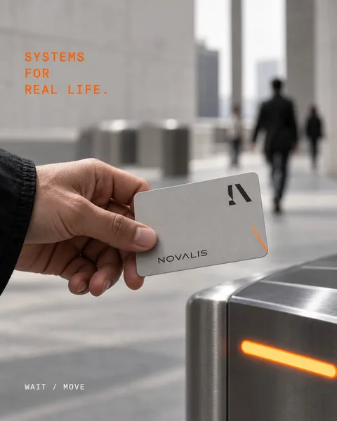 Campagnebeeld met toegangspas: Systems for real life
